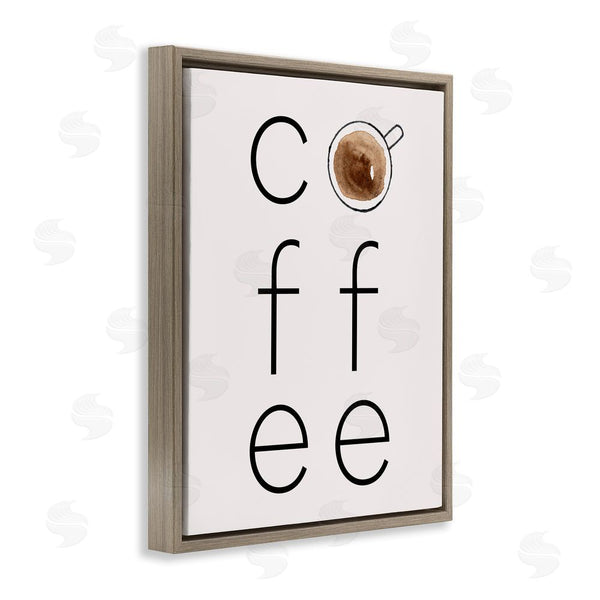 Stupell Industries Corinne Rose Designs | Coffee Text & Mug Wall Art