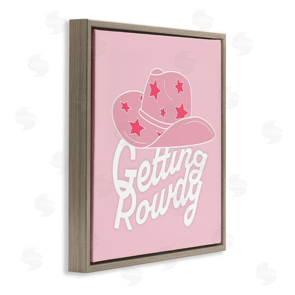 Stupell Industries Corinne Rose Designs | Country Getting Rowdy Wall Art