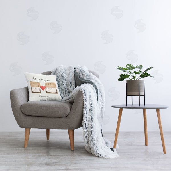 Stupell Industries Corinne Rose Designs | Love You S'more Printed Throw Pillow