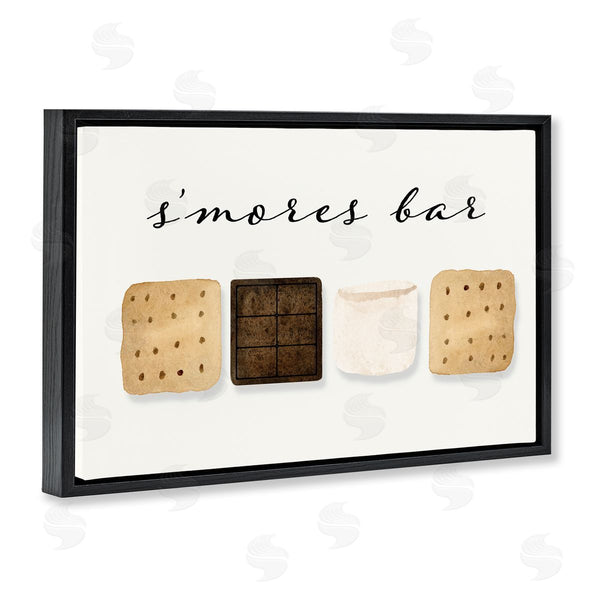 Stupell Industries Corrine Rose Design | S'mores Bar Ingredients