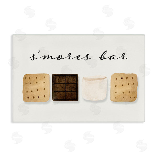 stupell industries Corrine Rose Design | S'mores Bar Ingredients