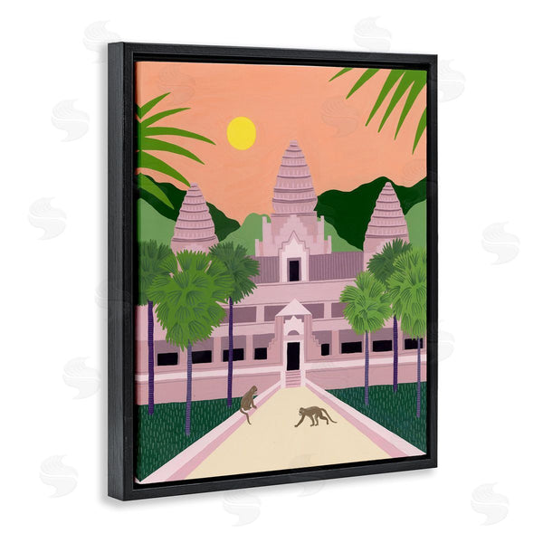 Stupell Industries Courtney Haley | Angkor Wat Architecture