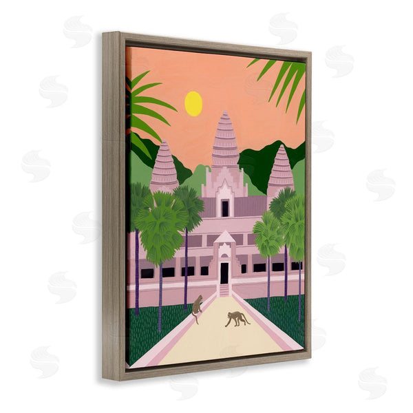 Stupell Industries Courtney Haley | Angkor Wat Architecture