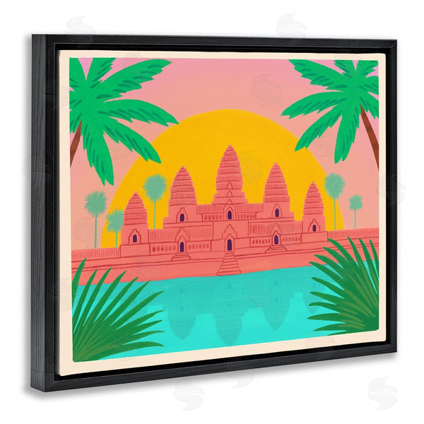 Stupell Industries Courtney Haley | Cambodia Architecture Temple