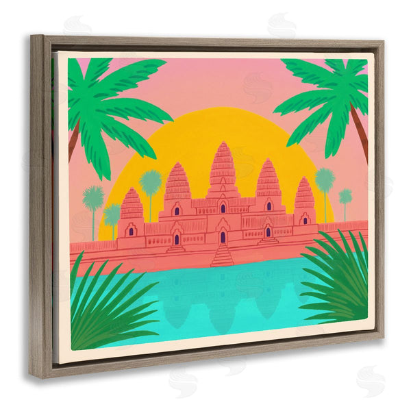 Stupell Industries Courtney Haley | Cambodia Architecture Temple