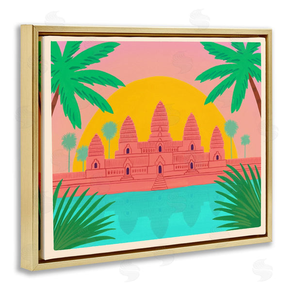 Stupell Industries Courtney Haley | Cambodia Architecture Temple