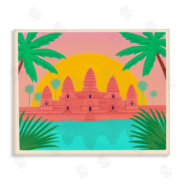 stupell industries Courtney Haley | Cambodia Architecture Temple