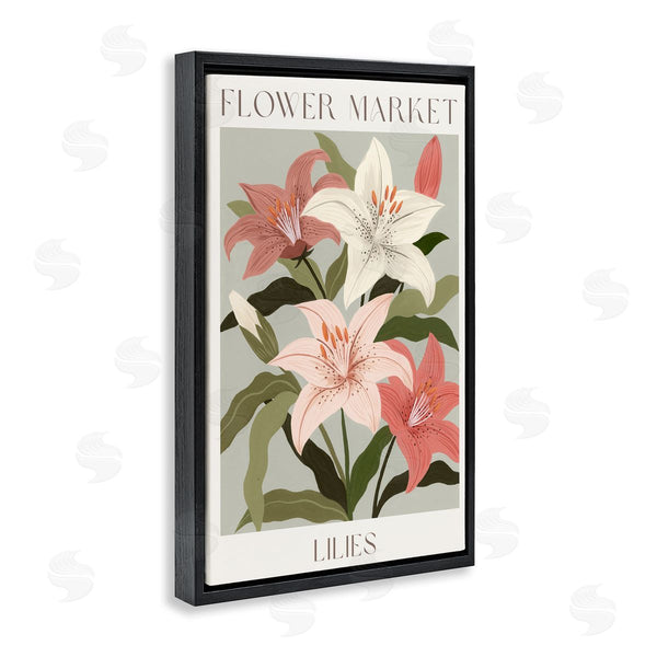 Stupell Industries Courtney Haley | Flower Market Lilies