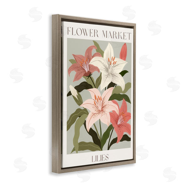 Stupell Industries Courtney Haley | Flower Market Lilies