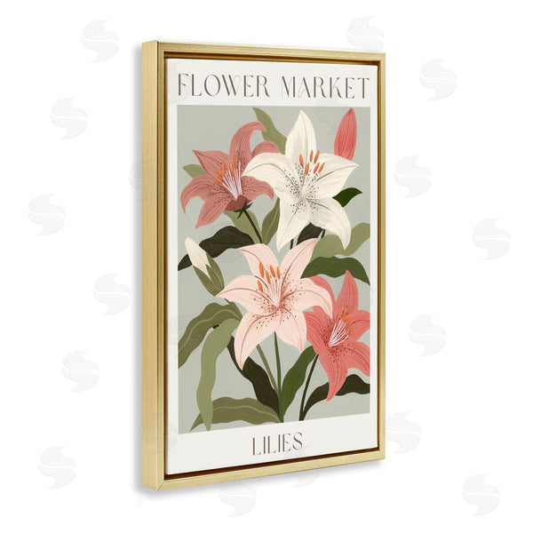 Stupell Industries Courtney Haley | Flower Market Lilies