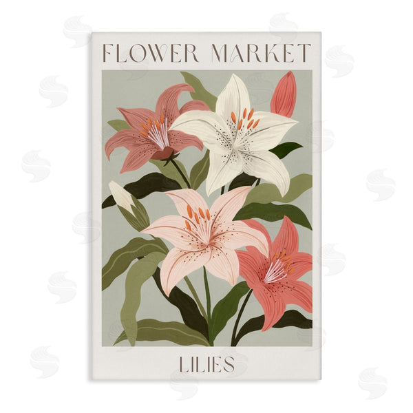 stupell industries Courtney Haley | Flower Market Lilies