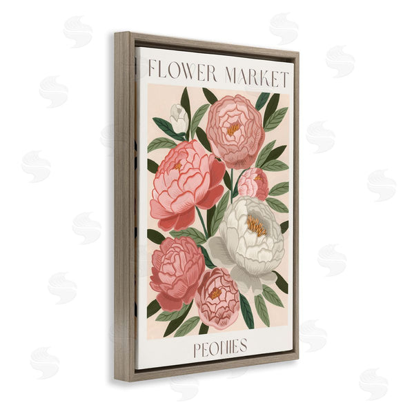 Stupell Industries Courtney Haley | Flower Market Peonies