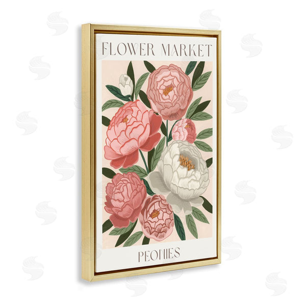 Stupell Industries Courtney Haley | Flower Market Peonies