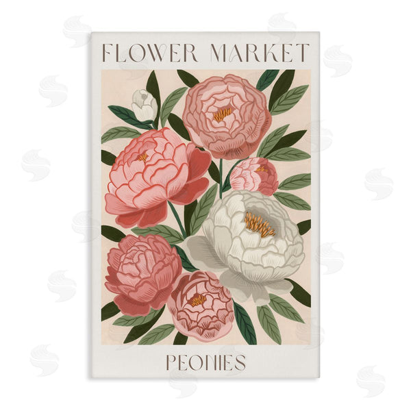 stupell industries Courtney Haley | Flower Market Peonies