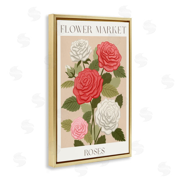 Stupell Industries Courtney Haley | Flower Market Roses