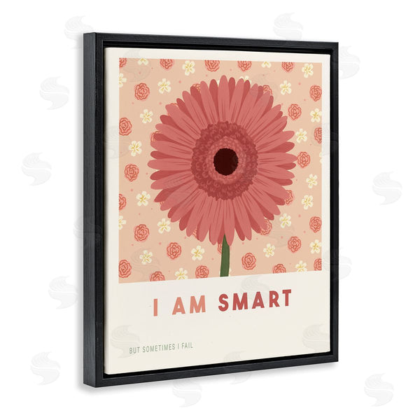 Stupell Industries Courtney Haley | Gerber Daisy I Am Smart