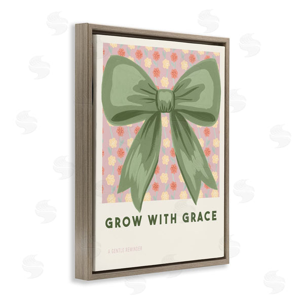 Stupell Industries Courtney Haley | Grow With Grace Ribbon