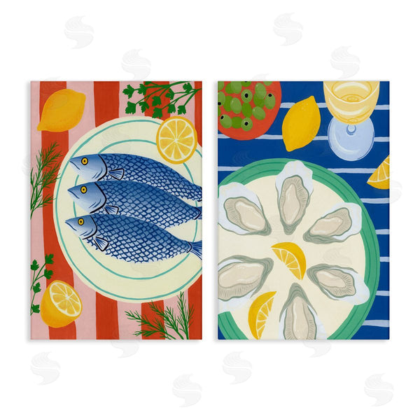 stupell industries Courtney Haley | Seafood Kitchen Meals