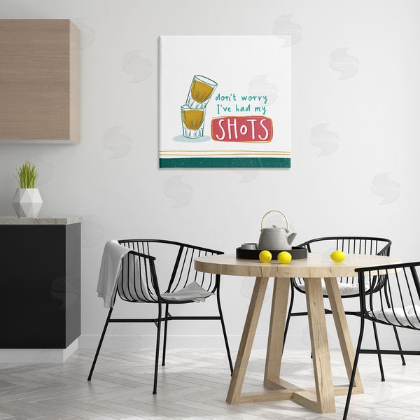 Stupell Industries Courtney Morgenstern | Alcohol Shots Humor Wall Art
