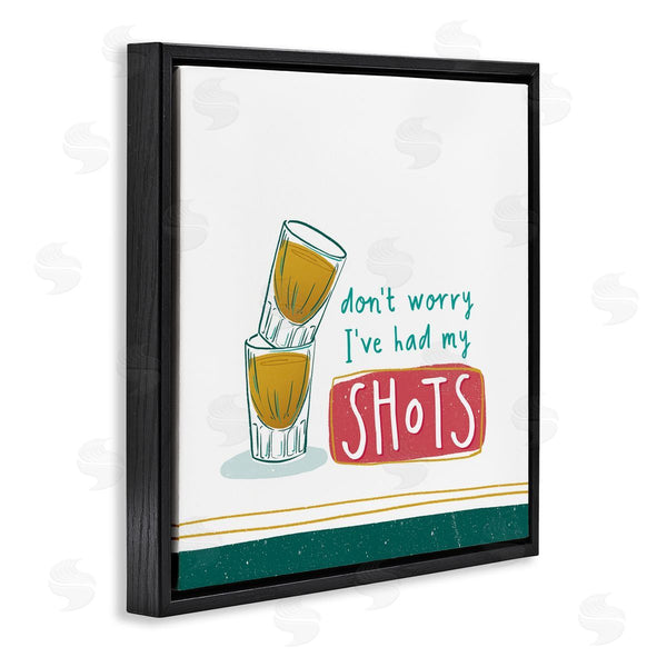 Stupell Industries Courtney Morgenstern | Alcohol Shots Humor Wall Art