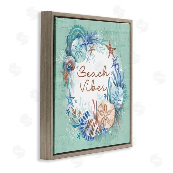 Stupell Industries Courtney Morgenstern | Beach Vibes And Seashells