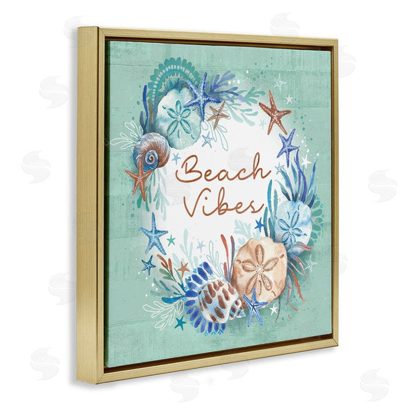 Stupell Industries Courtney Morgenstern | Beach Vibes And Seashells