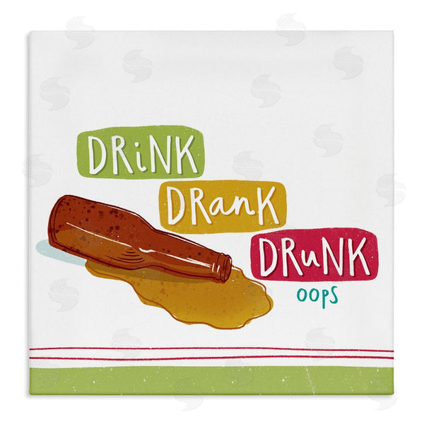 stupell industries Courtney Morgenstern | Drink Drank Drunk Wall Art