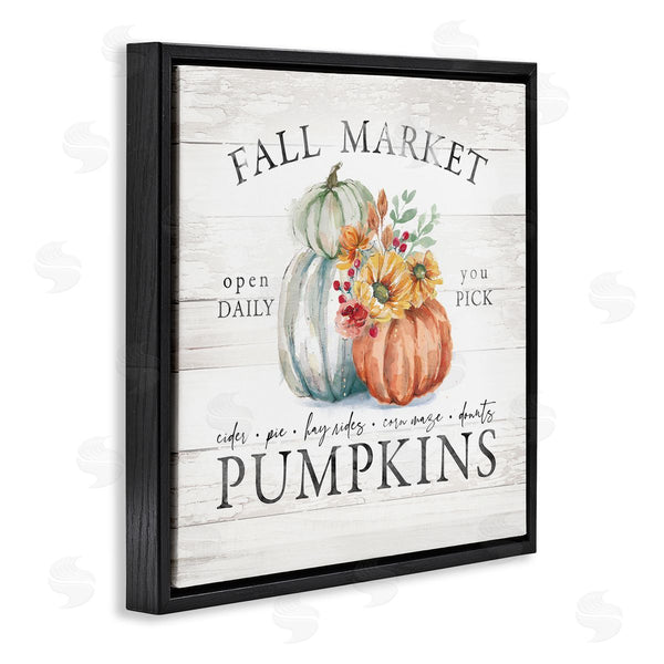 Stupell Industries Courtney Morgenstern | Fall Country Market Pumpkins