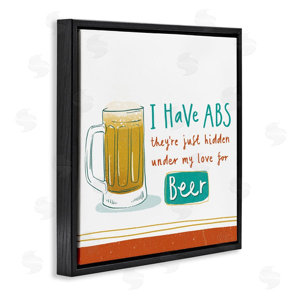 Stupell Industries Courtney Morgenstern | Funny Beer Phrase Wall Art