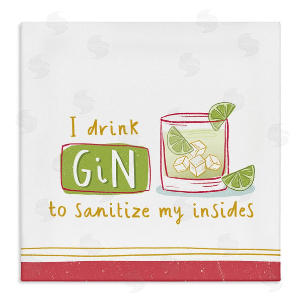 stupell industries Courtney Morgenstern | Funny Gin Phrase Wall Art
