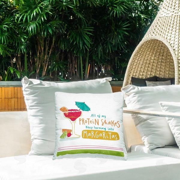 Stupell Industries Courtney Morgenstern | Funny Margarita Phrase Printed Throw Pillow