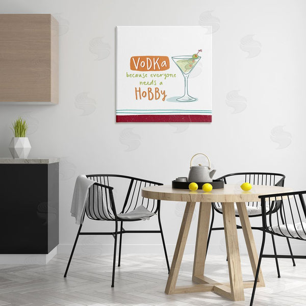 Stupell Industries Courtney Morgenstern | Funny Vodka Phrase Wall Art