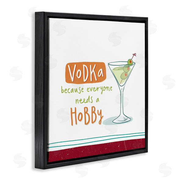 Stupell Industries Courtney Morgenstern | Funny Vodka Phrase Wall Art