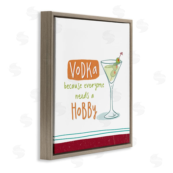 Stupell Industries Courtney Morgenstern | Funny Vodka Phrase Wall Art