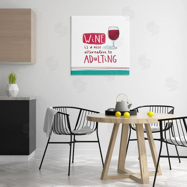 Stupell Industries Courtney Morgenstern | Funny Wine Phrase Wall Art