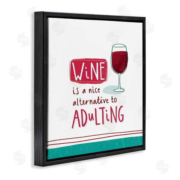 Stupell Industries Courtney Morgenstern | Funny Wine Phrase Wall Art