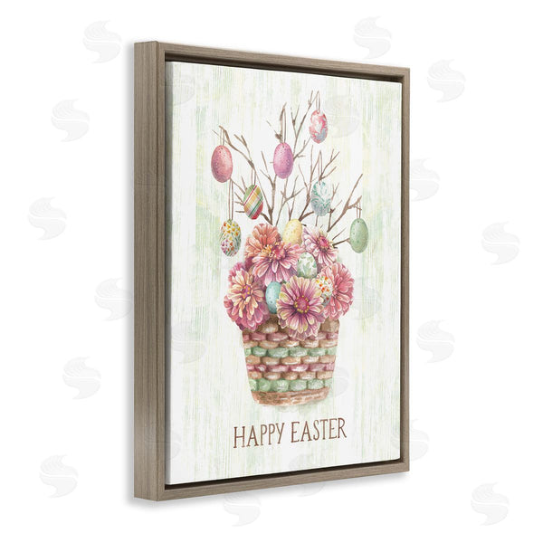 Stupell Industries Courtney Morgenstern | Happy Easter Bouquet Wall Art