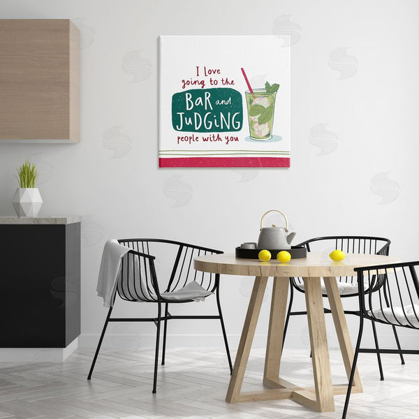 Stupell Industries Courtney Morgenstern | Judging You Humor Wall Art