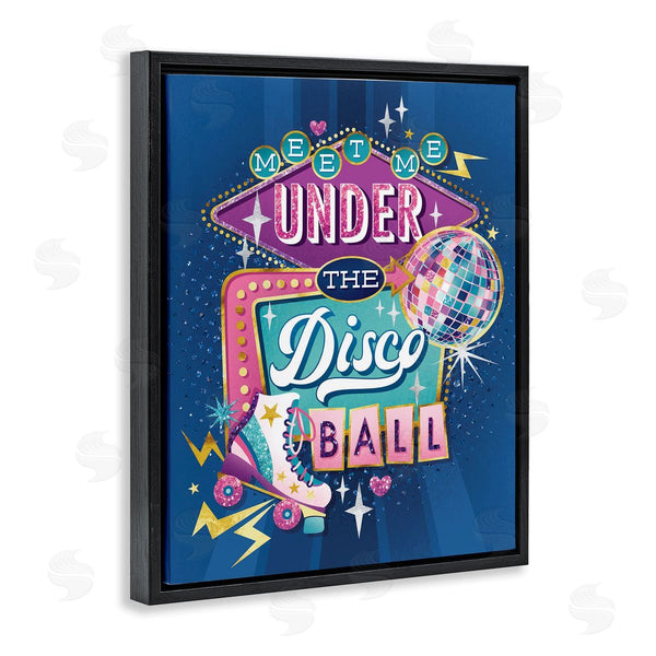 Stupell Industries Courtney Morgenstern | Meet Me Under Disco Ball