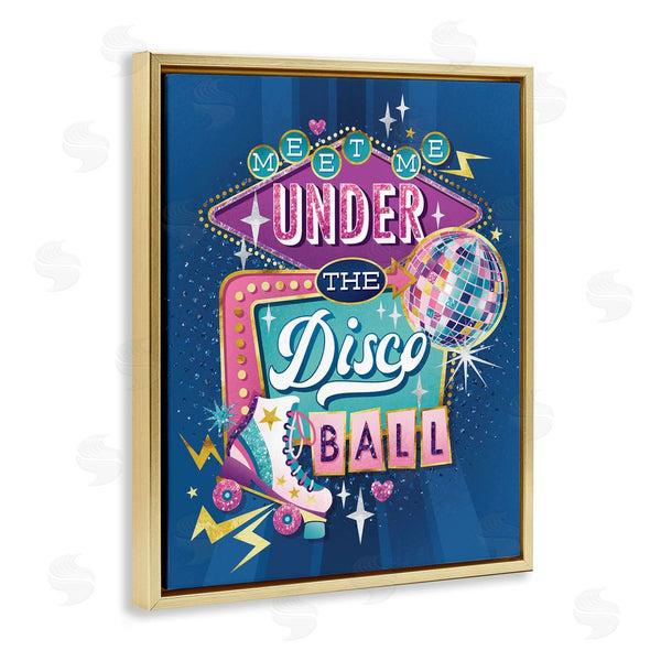 Stupell Industries Courtney Morgenstern | Meet Me Under Disco Ball