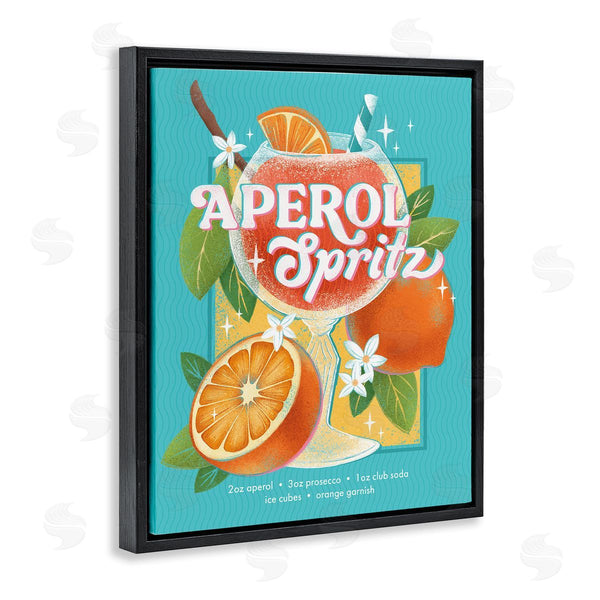 Stupell Industries Courtney Morgenstern | Refreshing Retro Aperol & Recipe