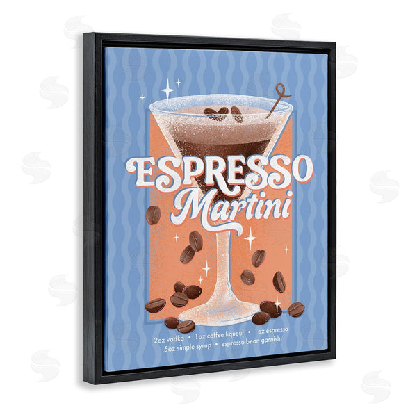 Stupell Industries Courtney Morgenstern | Retro Espresso Martini & Recipe