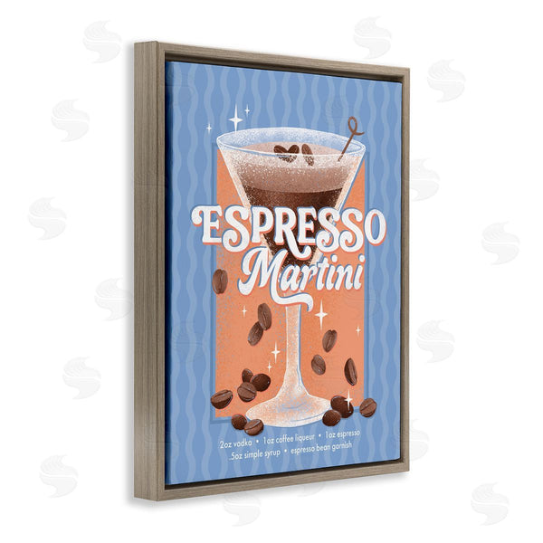 Stupell Industries Courtney Morgenstern | Retro Espresso Martini & Recipe