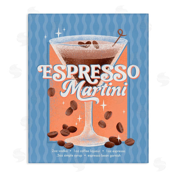 stupell industries Courtney Morgenstern | Retro Espresso Martini & Recipe