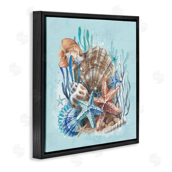 Stupell Industries Courtney Morgenstern | Seashell Still Life