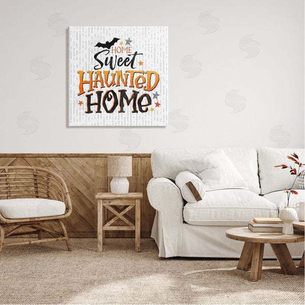 Stupell Industries Courtney Morgenstern | Sweet Haunted Home Patterned Wall Art