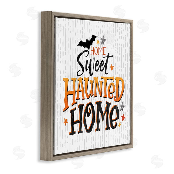 Stupell Industries Courtney Morgenstern | Sweet Haunted Home Patterned Wall Art