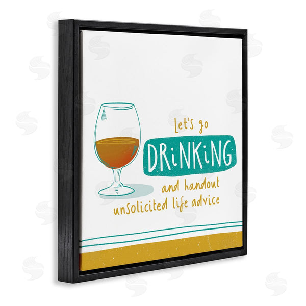 Stupell Industries Courtney Morgenstern | Unsolicited Life Advice Wall Art
