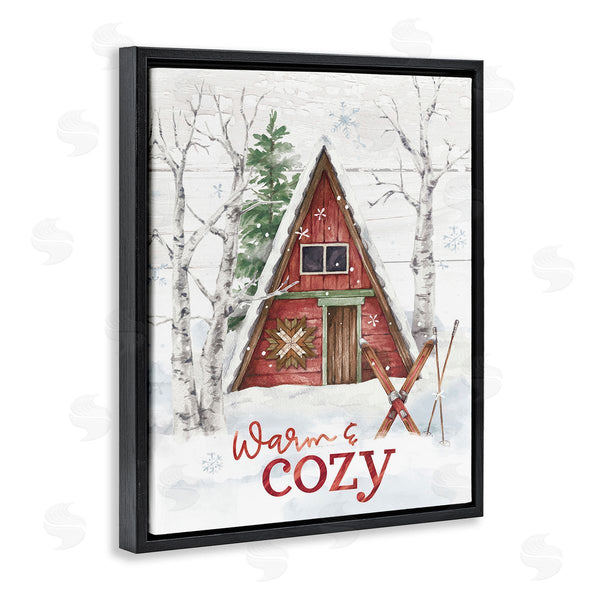 Stupell Industries Courtney Morgenstern | Warm & Cozy Cabin Wall Art