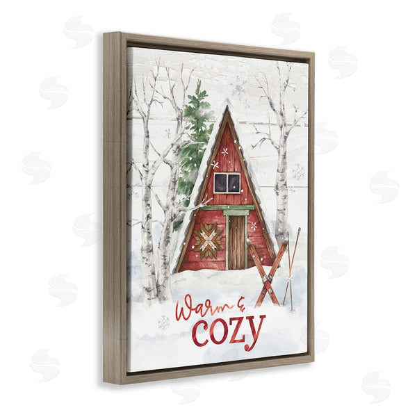 Stupell Industries Courtney Morgenstern | Warm & Cozy Cabin Wall Art
